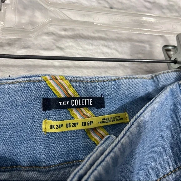 NWT Anthropologie 20W The Colette Crop High-Rise Wide-Leg Jeans by Maeve - Picture 13 of 16